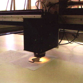 Electro Optical Tracer Cutting Machine
